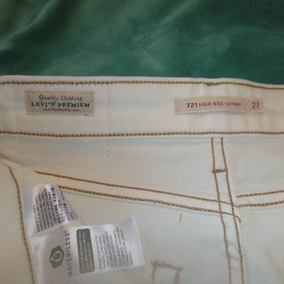 Levi's 721 high rise skinny NWOT - Picture 3 of 3